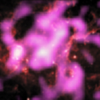 Infrared and LAT/Gamma-Ray image of Cyg X star forming region