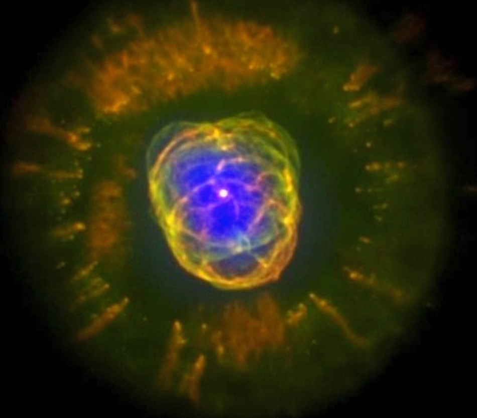 XMM and optical images of the Eskimo Nebula