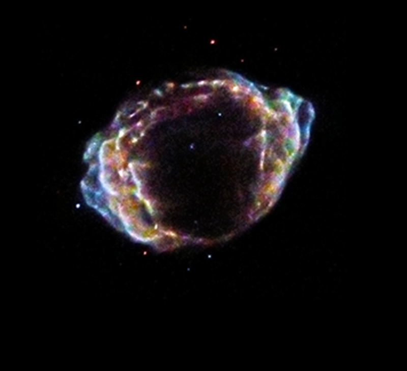 Chandra image of G1.9+0.3 supernova remnant