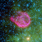 Chandra and Sptizer image of N132D