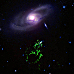 HST and Chandra image of Hanny's Voorwerp