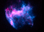 Chandra image of W49B supernova remnant
