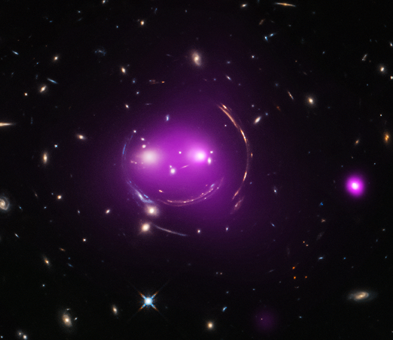 X-ray and Optical images of the Chesire Cat group of galaxies