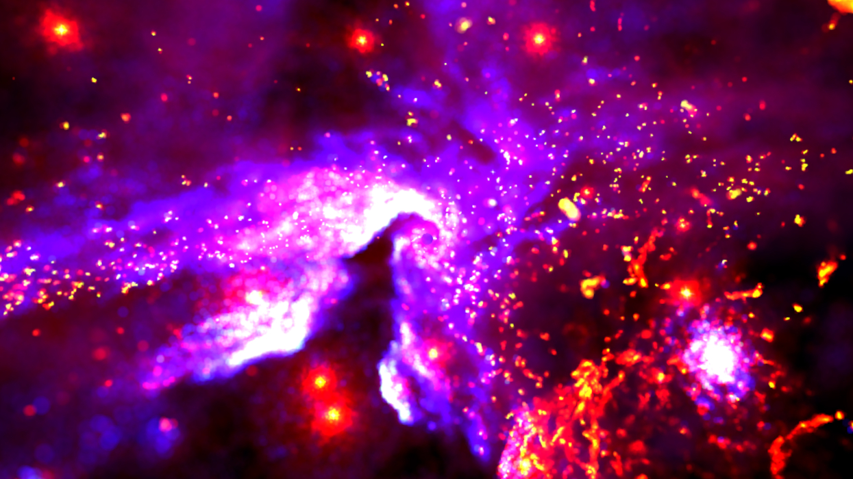 Virtual Reality Center of the Milky Way