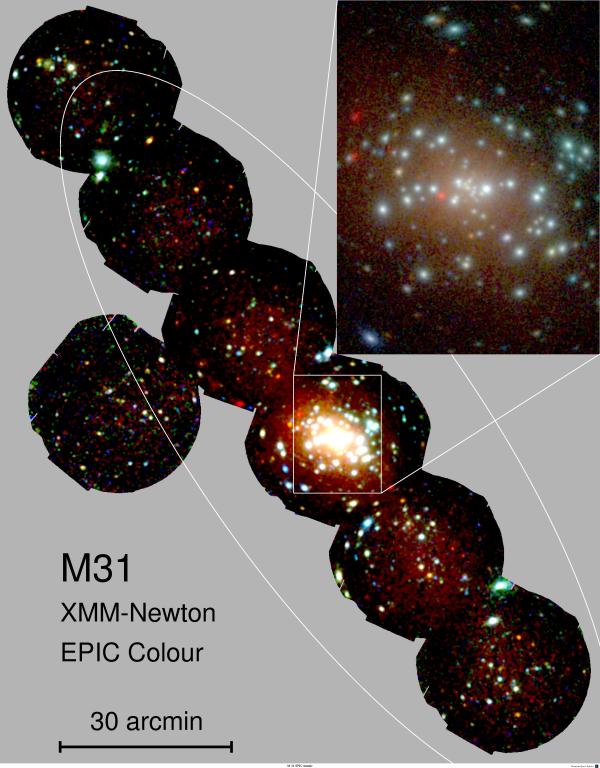 M31 XMM X-ray mosaic