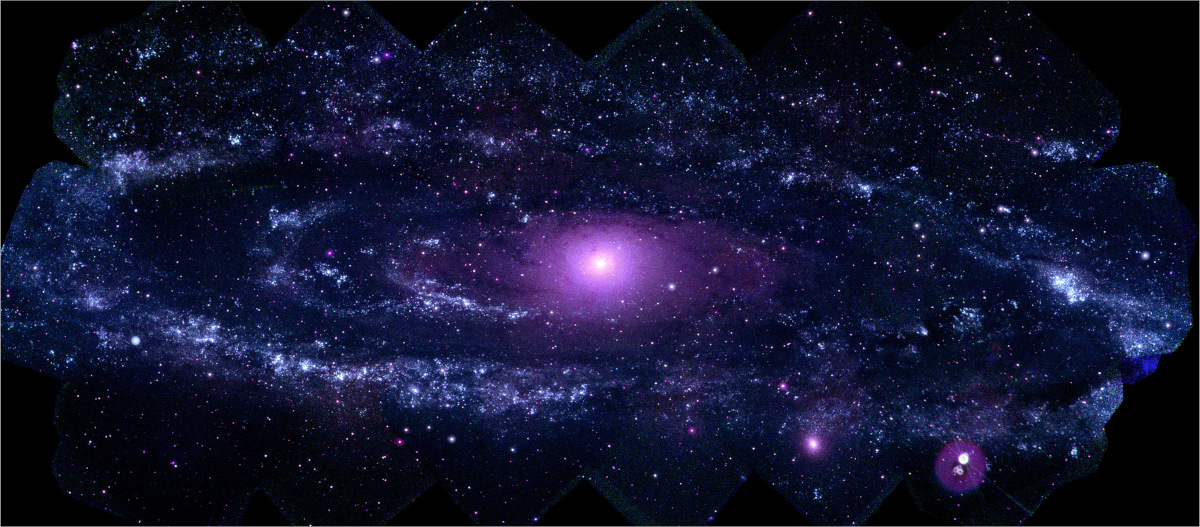 Swift UV image of M31