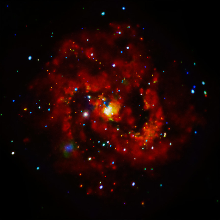 Chandra X-ray image of M83