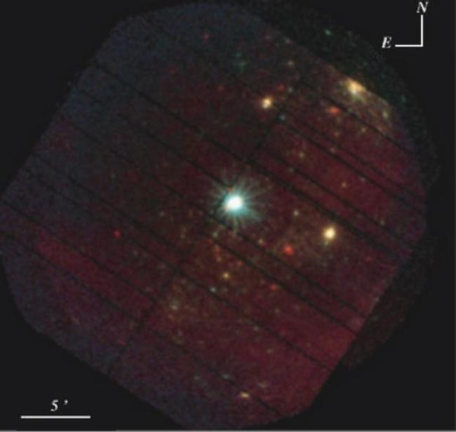 Carina Nebula in X-ray Color
