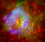 RCW 38 star cluster