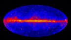 Fermi LAT all-sky Gamma-ray image