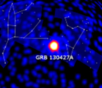 LAT image of the April 27, 2013 gamma-ray burst