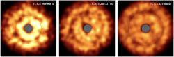 Images of X-ray rings around GRB221009a as seen by IXPE
