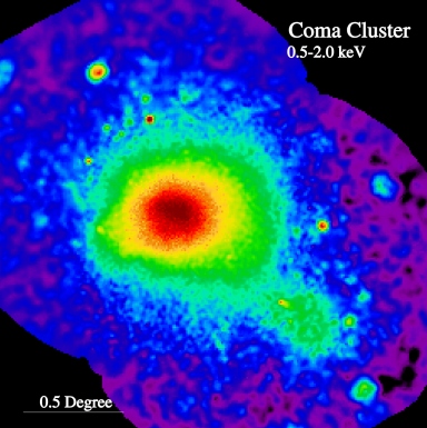 ROSAT image Coma Cluster