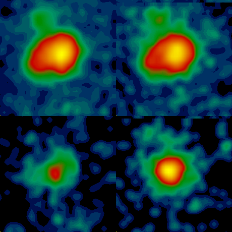 False Color Images of Eta Carina