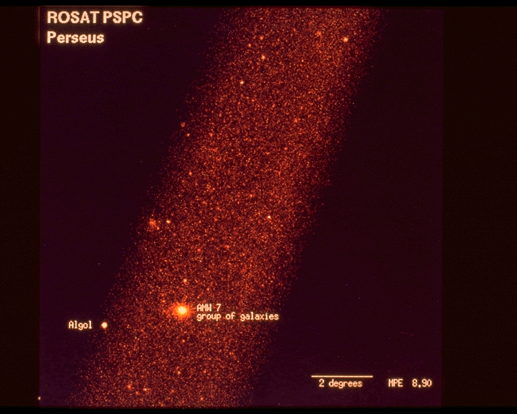 ROSAT image Perseus Region