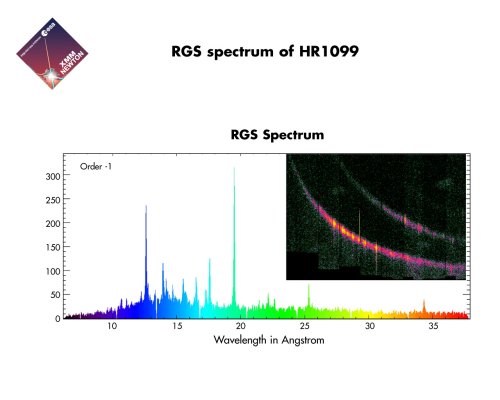 XMM-Newton RGS First Light - HR1099 #1