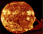 Skylab Image of Large Solar Prominence