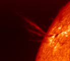 SOON Telescope Image of Solar Flare