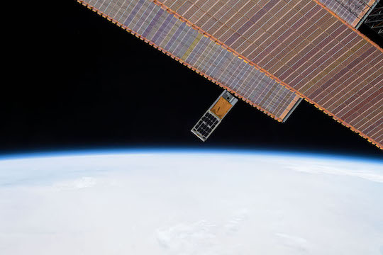 HaloSat deployment from ISS