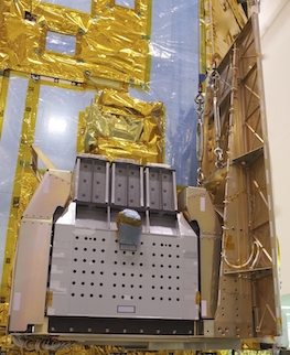 SGD assembled on the Hitomi satellite