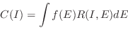 $f(E)$