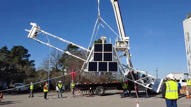 XL-Calibur hang test at Columbia Scientific Balloon Facility (Feb 9 2022)