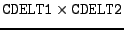 $\index{Attributes!CDELT1}{\tt CDELT1} \times \index{Attributes!CDELT2}{\tt CDELT2}$