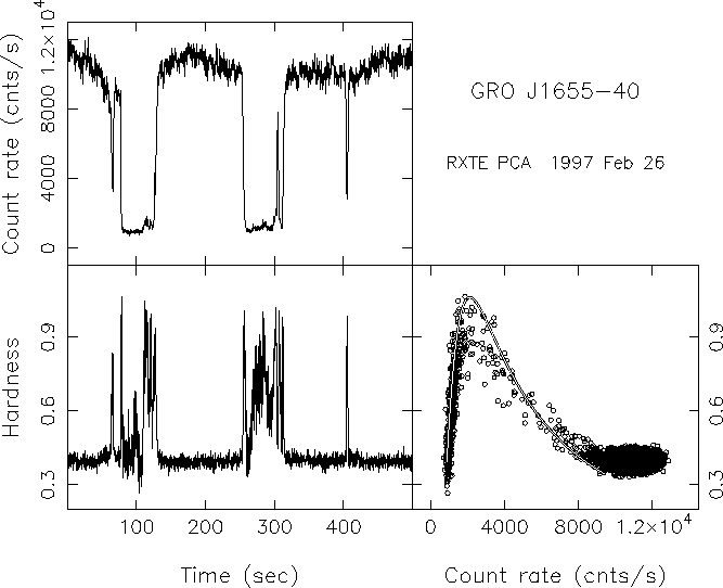 light curves of the first public TOO