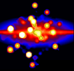 transient sources
at the galactic center