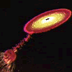 Image of Binary System with Mass Transfered from Normal Star to Compact Object