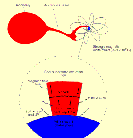 A magnetic polar cataclysmic variable