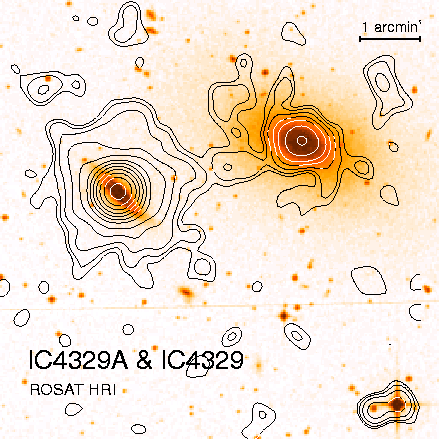 X-ray & optical image of IC 4329