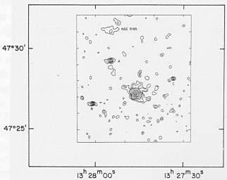 Einstein HRI image of M51