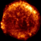 ROSAT
X-ray image of the Tycho SNR