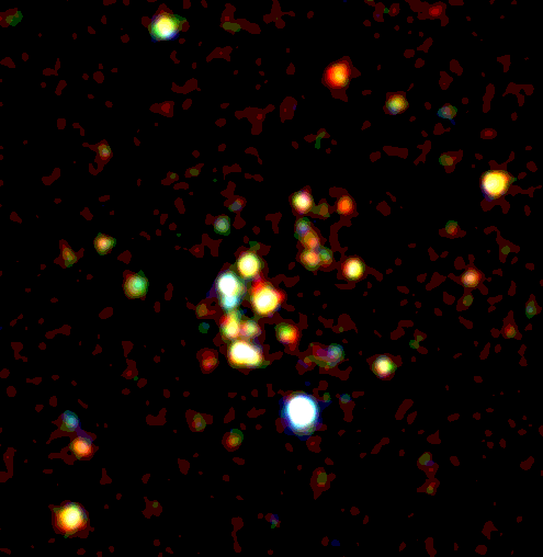 X-ray image of IC 348