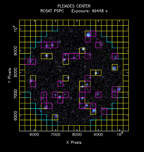 Image with rejected regions (sig=1.0)