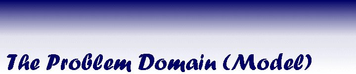 The Problem Domain (Model)